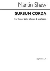 MARTIN SHAW: SURSUM CORDA CHANT