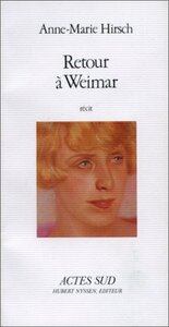 Retour à Weimar
