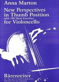 NEW PERSPECTIVES IN THUMB POSITION FOR VIOLONCELLO
