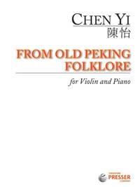 FROM OLD PEKING FOLKLORE VIOLON-LIVRE +PARTITION