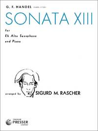 SONATA XIII SAXOPHONE-LIVRE +PARTITION