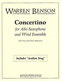 CONCERTINO SAXOPHONE-LIVRE +PARTITION