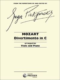 DIVERTIMENTO IN C MAJOR ALTO-LIVRE +PARTITION