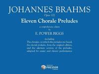ELEVEN CHORALE PRELUDES ORGUE