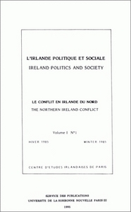 LE CONFLIT EN IRLANDE DU NORD/THE NORTHERN IRELAND CONFLICT