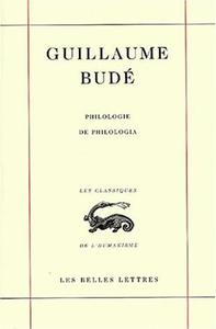 PHILOLOGIE / DE PHILOLOGIA