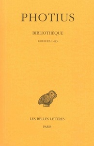 BIBLIOTHEQUE. TOME I : CODICES  1-83