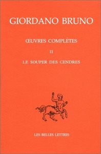 OEUVRES COMPLETES. TOME II : LE SOUPER DES CENDRES