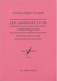 Les Lamelles d'or orphiques