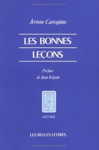 LES BONNES LECONS