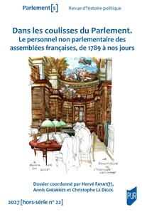 Dans les coulisses du Parlement