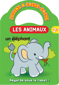 Les animaux éléphant 2 ans et plus jouons à cache-cache