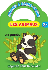 Les animaux panda 3 ans et plus jouons à cache-cache