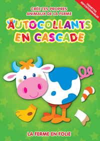 Crée tes propres animaux - autocollants en cascade la ferme en folie