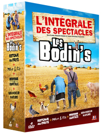 BODIN'S (LES) - COFFRET 4 SPECTACLES - 4 DVD