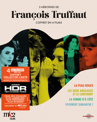 COFFRET 5 HEROINES DE FRANCOIS TRUFFAUT - 4 UHD