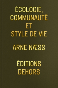 ECOLOGIE COMMUNAUTE ET STYLE DE VIE