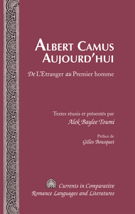 ALBERT CAMUS AUJOURD'HUI