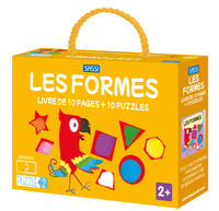 PUZZLE 2. LES FORMES - LIVRE DE 10 PAGES + 10 PUZZLES
