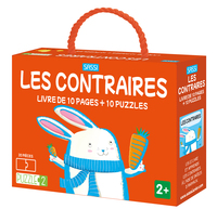 PUZZLE 2. LES CONTRAIRES - LIVRE DE 10 PAGES + 10 PUZZLES