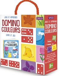 DOMINO COULEURS - LIVRE ET JEU