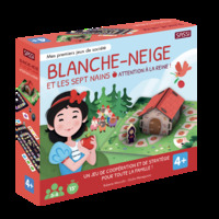 MES PREMIERS JEUX DE SOCIETE - BLANCHE-NEIGE ET LES SEPT NAINS. ATTENTION A LA REINE !