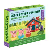 LES 3 PETITS COCHONS. SAUVE-QUI-PEUT ! - MES PREMIERS JEUX DE SOCIETE