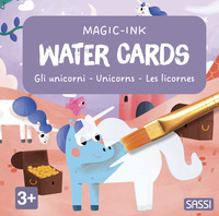 Magic ink - Water cards - Les licornes