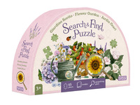 Puzzle - Cherche et trouve - Jardin fleuri