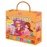 MES PREMIERES ACTIVITES ARTS&CRAFTS. LES SIRENES