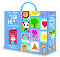 MEGA MEMO COULEURS, CHIFFRES ET FORMES