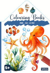Colouring books. La mer