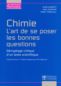 Chimie – L'art de se poser les bonnes questions