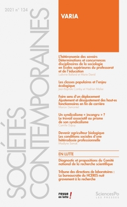 Sociétés Contemporaines 124