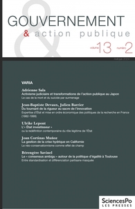 Gouvernement et action publique T13-2