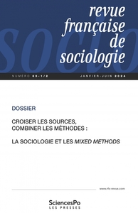 Revue française de sociologie T65-1/2