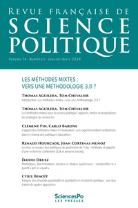 REVUE FRANCAISE DE SCIENCE POLITIQUE T74-3