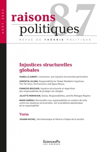 RAISONS POLITIQUES 87