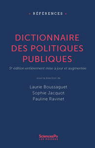 Dictionnaire des politiques publiques - 5e édition entièreme