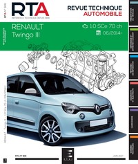 RTA 816 TWINGO III : 1.0I (71 CH) (DEPUIS 2014)