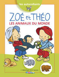 ZOE ET THEO AUTOCOLLANTS T7 LE