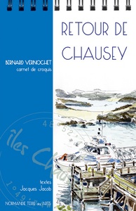 Retour de Chausey, carnet de croquis