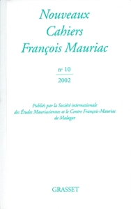 NOUVEAUX CAHIERS FRANCOIS MAURIAC N 10