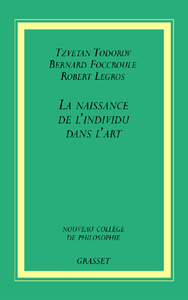 LA NAISSANCE DE L'INDIVIDU DANS L'ART