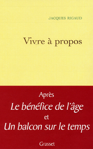 VIVRE A PROPOS