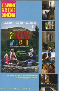 L'Avant-Scene Cinema N°638 21 Nuits Avec Pattie Decembre 2016