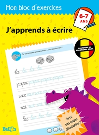 J'APPRENDS A ECRIRE