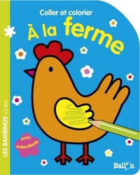 COLLER ET COLORIER A LA FERME
