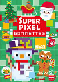Super pixel - Gommettes - Noël