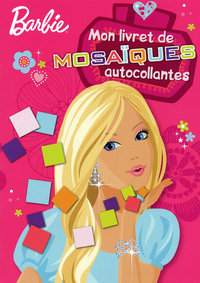 LIVR MOSAIQUES AUTOCOLL BARBIE